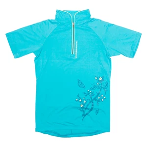 Crosswave Radtrikot Mädchen blau hochgeschlossen 12 Jahre - Bild 1 von 6