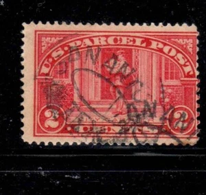 #Q2 1913 2 CENT CITY CARRIER FANCY CANCEL F-VF USED h - Picture 1 of 1