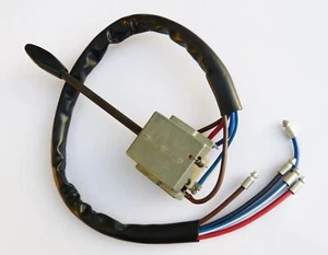 3 Position LHD Light & Flasher Switch with Black Arm, Triumph TR4 TR5 TR6 159358 - Picture 1 of 2