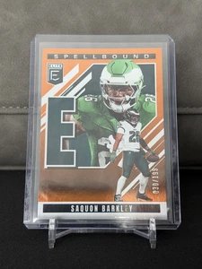 2025 Panini Donruss Elite #5 Spellbound L Saquon Barkley Orange /199 - Bild 1 von 2
