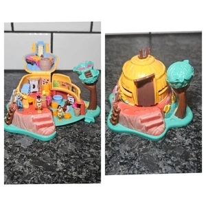 Polly Pocket Bluebird Disney Pocahontas Powhatan Home 1995 3 figurine vintage anni 90 - Foto 1 di 10