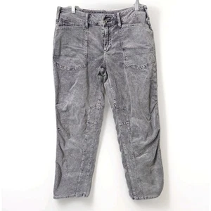 Pilcro Anthropologie Pantalone Velluto a coste Wanderer Donna 30 Grigio Cotone Bootcut - Foto 1 di 15