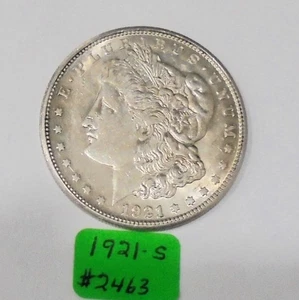 Bel dollaro d'argento Morgan di alta qualità del 1921 #2163 - Foto 1 di 4