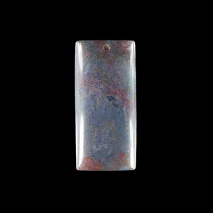 Moss Agate 46x22x7 mm Pendant bead HG306038 - Picture 1 of 4