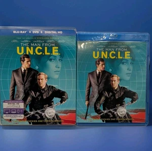 The Man from U.N.C.L.E. (2015) BLU RAY + DVD Henry Cavill Armie Hammer Action - Picture 1 of 5