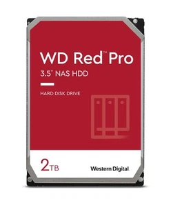 WD Red Pro 2TB SATA 6Gb/s 64MB Cache Internal 8,9cm 3,5Zoll 24x7 7200rpm optimiz - Photo 1/10