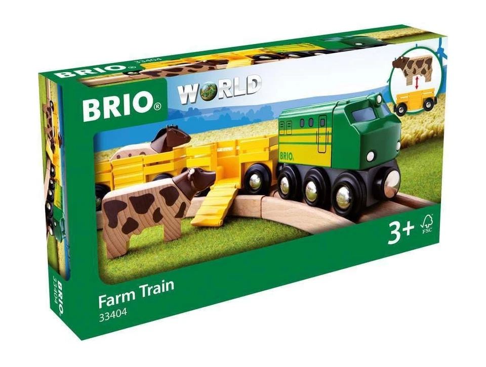 BRIO 33404 Farm Train Toy