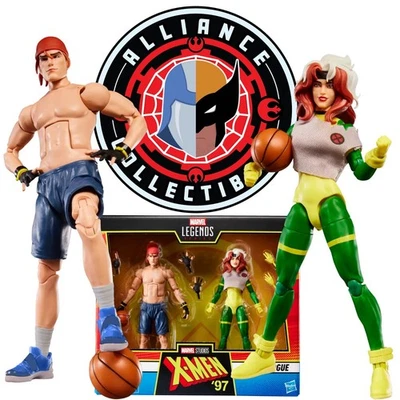 2025 Marvel X-Men '97 Legends GAMBIT  & ROGUE 6" Scale Hasbro Figure 2-Pack - Image 1 of 4