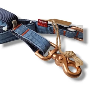 Levi Strauss Blue Denim & Sherpa Hundeleine 5'x1" Levi's x Target Limited Edition - Bild 1 von 6