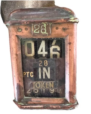 Vintage Main Fare Box Bus Trolley Token Coin Money Box - Rare - Image 1 of 4