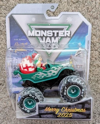 Monster Jam Navidad 2025 Edición Limitada 1:64 Exclusivo Mrs. Claus 1/3000 Foto 1 de 4