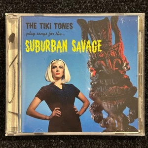 The Tiki Tones Suburban Savage CD 1997 Dionysus Surf Garage Rock - Imagen 1 de 4