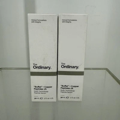 The Ordinary “Buffet + Copper Peptides 1%” Serum – 2 × 1 fl oz – Anti-Aging - Image 1 of 4