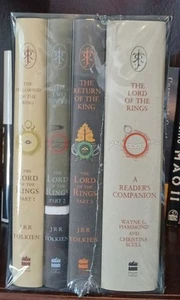 J.R. R.Tolkien Lord Of The Rings Four Volumes Slipcased Edition Sealed - Picture 1 of 4