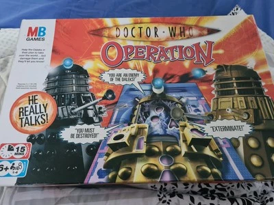 MB Games Doctor Who Operation Game Untested - Image 1 of 4