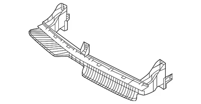 Genuine Volkswagen 2022-2024 Volkswagen Tiguan - Guide Support 5NN-805-705-M - Image 1 of 2