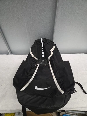 NIKE Logo BASEBALL BACKPACK Black Athletic Gym Gear Bag - Image 1 of 4