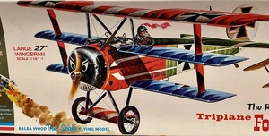 Vintage~Comet~Super Stars Red Baron Fokker Dr-1 Unbuilt~NICE!!! - Picture 1 of 15
