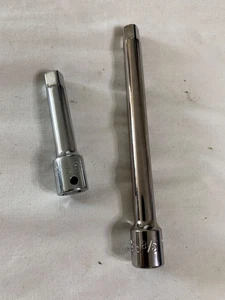 2er Set Handwerker Steckschlüsselverlängerungen 3/8" Antrieb, 3" und 6" - Bild 1 von 3
