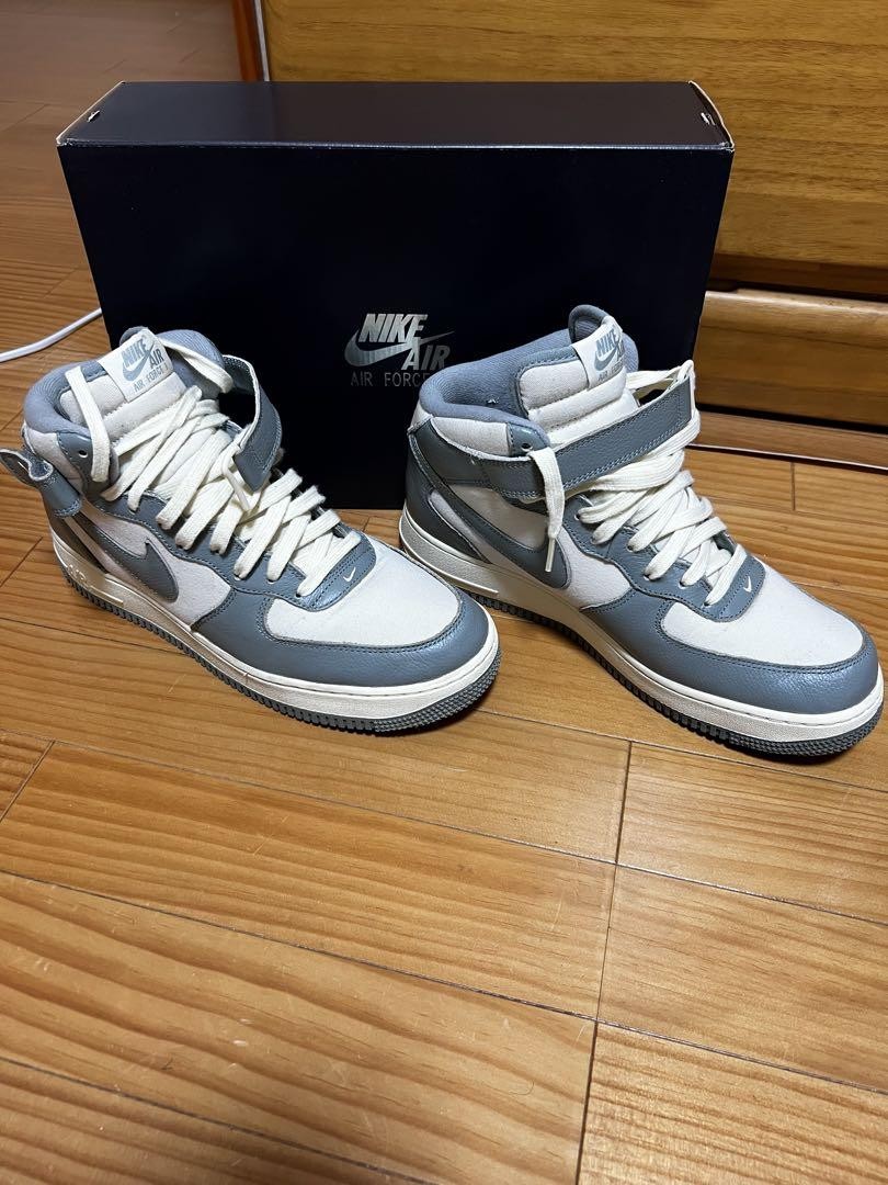 ★関税込★NIKE★NIKE AIR FORCE 1 MID '07 MICA GREEN★23-30cm Nike Air Force 1 Mid 