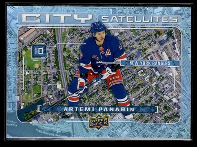2024-25 Upper Deck Series 1 - City Satellites Artemi Panarin #CS-18 - Image 1 of 2