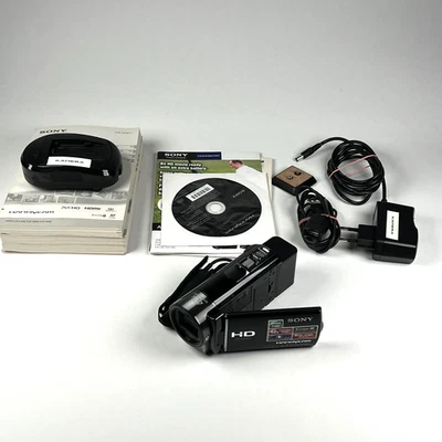 Sony HDR-CX130 Handycam Camcorder 30x Videorecorder Black - Tested & working - Bild 1 von 4
