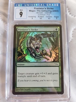 Magic the Gathering MTG Mirrodin PREDATOR'S STRIKE Foil - Image 1 of 2