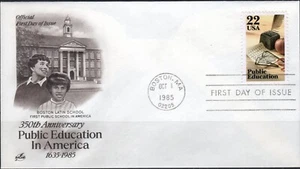 US Scott #2159 "Public Education in America" 22 cent, ArtCraft FDC - Picture 1 of 1