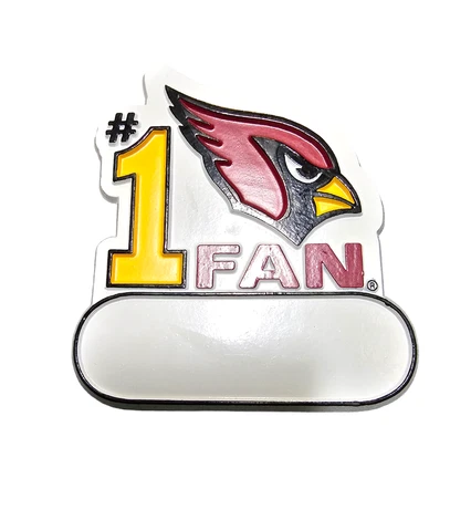 ARIZONA CARDINALS MAGNET #1 CARDINALS FAN SIZE: 3 BY 3 NEW Cover