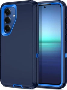 Funda protectora azul para Samsung Galaxy S25/S25+/25 Ultra clip para cinturón se adapta a Otterbox - Imagen 1 de 9