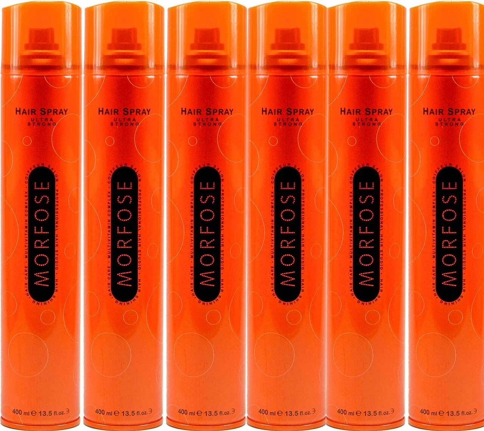 Morfose Haarspray - Ultra Strong Allwetter - (6er Pack) je 400ml - Bild 1 von 1