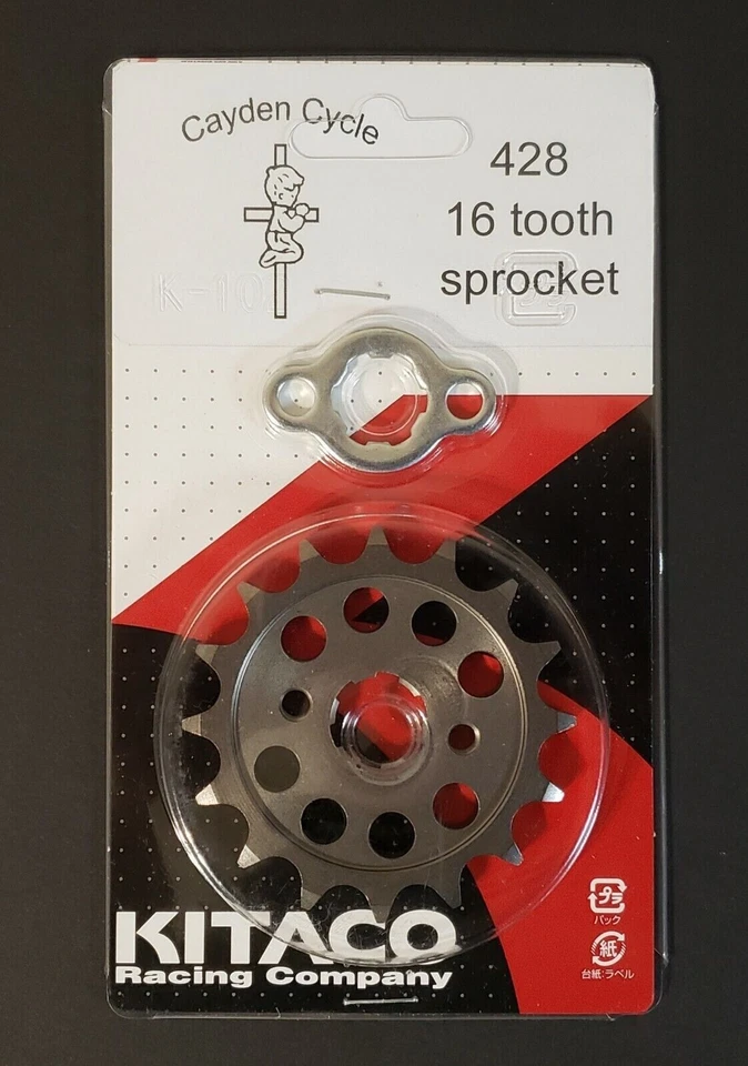 Piñón de transmisión Kitaco 16 dientes Honda XL100 XR100 CRF100 Foto 1 de 1