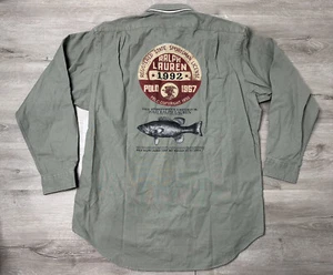 New POLO RALPH LAUREN 1992 sportsman fishing Sz Large L Rare - Picture 1 of 6