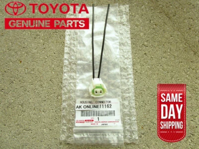 FITS: 11 - 20 TOYOTA SIENNA REAR LICENSE PLATE LIGHT PIGTAIL CONNECTOR OEM NEW Foto 1 de 4