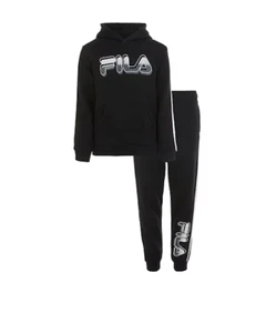 Fila Little Boys 2-pc. Pant Set Black Size 4 - Picture 1 of 1