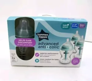 Tommee Tippee Advanced Anti-Colic Baby Bottle Set - 9oz/3pk - Picture 1 of 3