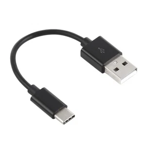 Petit Court Cable Charge Data Cordon USB C Type-C Male Android Smartphone - 12cm - Photo 1/3