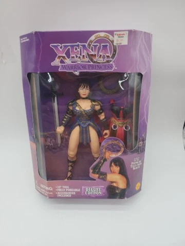 Xena Warrior Princess 10-inch action figure Deluxe Edition 1996 Toy Biz vintage Cover
