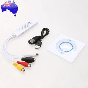 USB 2.0 Video Audio Converter DVD Audio Capture Adapter Card for Windows - Afbeelding 1 van 5