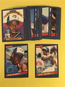 1986 Donruss Toronto Blue Jays Team Set 28 Cards With Rookies McGriff Fielder RC
