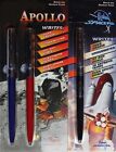3 Pack Lot of Fisher Apollo & Shuttle Imprint Space Pens