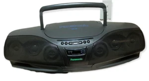 Panasonic RX-DT75 CD/Cuffie Jack/Cassetta/Radio Boombox dal Giappone Usato f/s - Foto 1 di 5