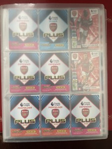 BINDER with 263 Cards. Panini PLUS 2022 Premier League. NO DUPS Adrenalyn XL