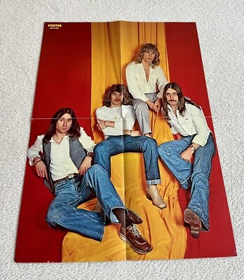 STATUS QUO 1978 Shaun Cassidy Swedish Poster Music Magazine 1970s Vintage - Image 1 of 4