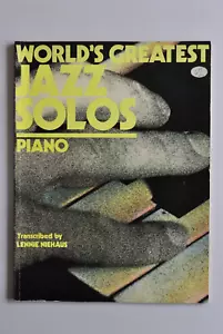 Buch / Noten - World's Greatest Jazz Solos - Klavier (Miles Davis Chet Baker - Bild 1 von 9