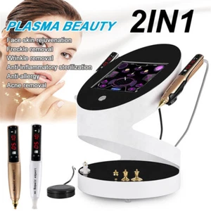2In1 Plasma Pen Face Wrinkle Moles Spot Removal Skin Lifting Eyelid Lift Machine - Picture 1 of 12