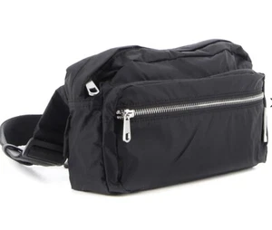 A.P.C. Ultraleichte Ripstop Gürteltasche Bumbag - schwarz - Brandneu mit Etikett APC - Bild 1 von 10