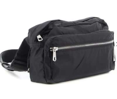 A.P.C. Ultralight Ripstop Belt Bag Bumbag - Black - BNWT APC