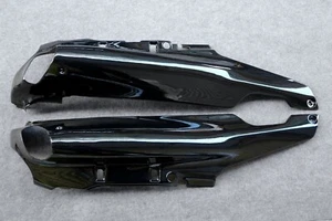 Used Black Rear Side Seat Tail Fairing Panel Cover For Kawasaki ZZR1100 D 93-01 - Picture 1 of 1