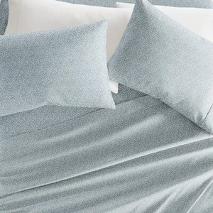 Kaycie Gray Bed Sheets 4-PC Patterned Ultra Soft Fashion Sheet Set - Picture 1 of 73